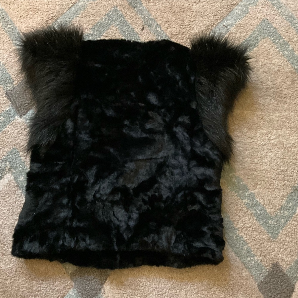 Girls Faux Fur Vest